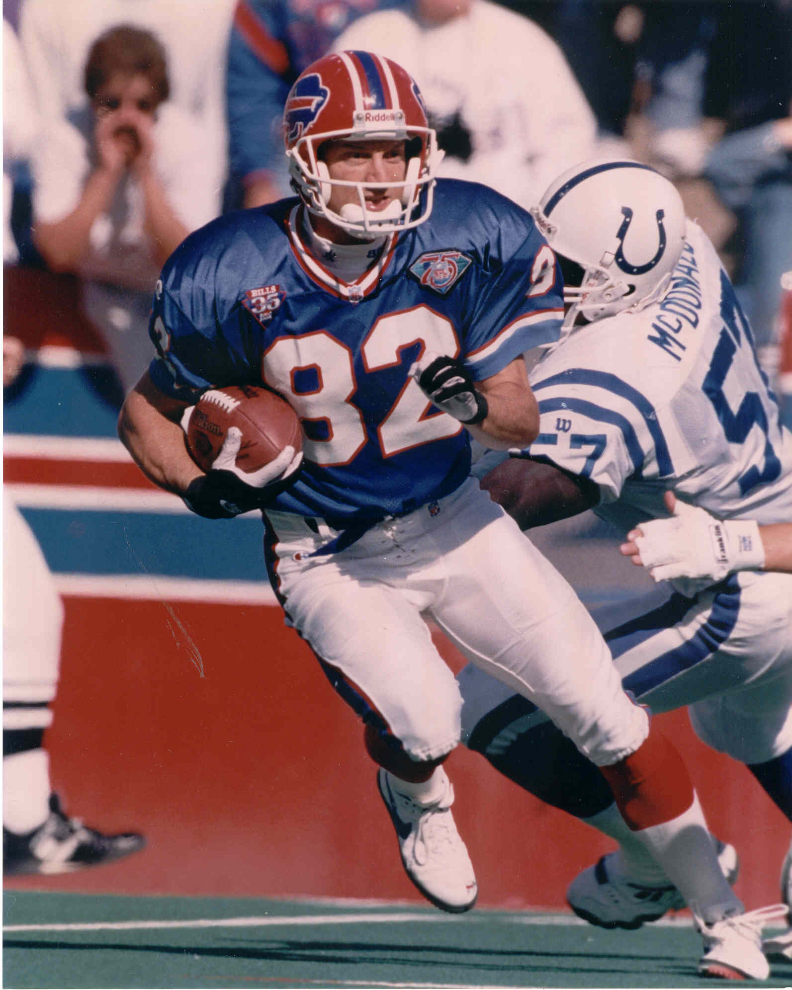 Perseverance and Faith Former Buffalo Bills wide receiver Don Beebe